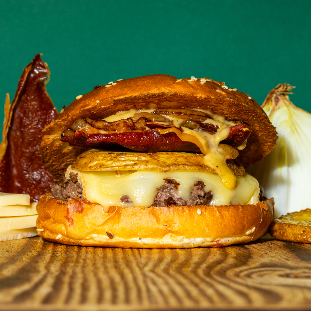 Généreux Burger Raclette - Homies Rennes